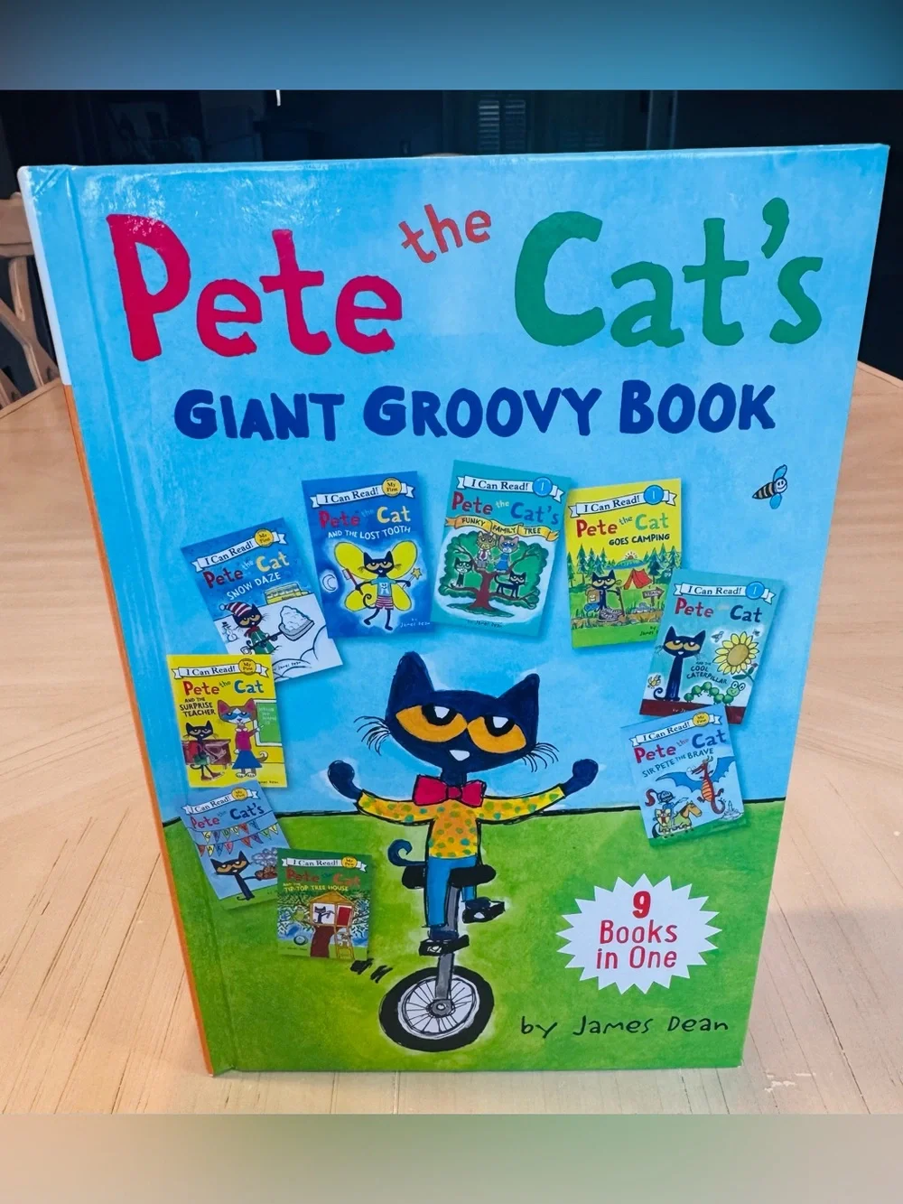 Pete the Cat’s Giant Groovy Book – 9 Books in 1 – Hardcover – NEW